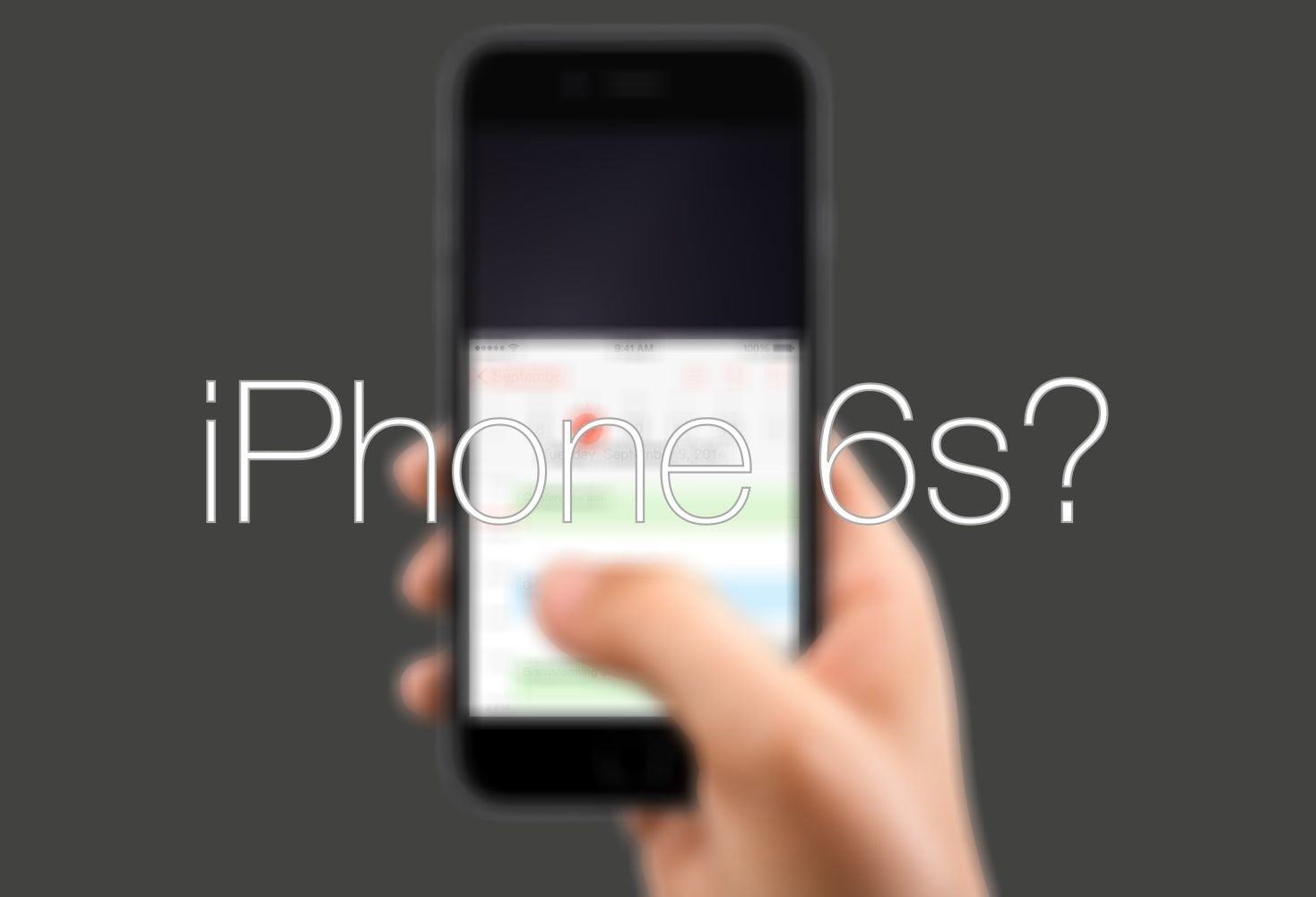 Когда выйдет новый iPhone 6s?