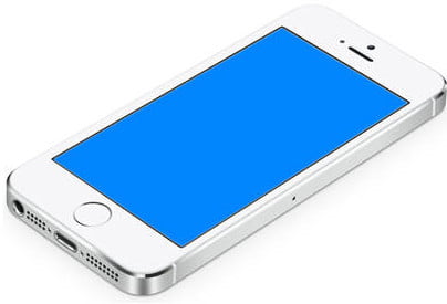 Синий экран iPhone