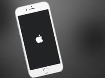 iPhone завис на "яблоке"