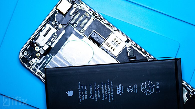 замена батареи iphone 6 plus